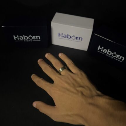 SILVER & GOLDEN STAINLESS STEEL RING – ARTICLE NO 03